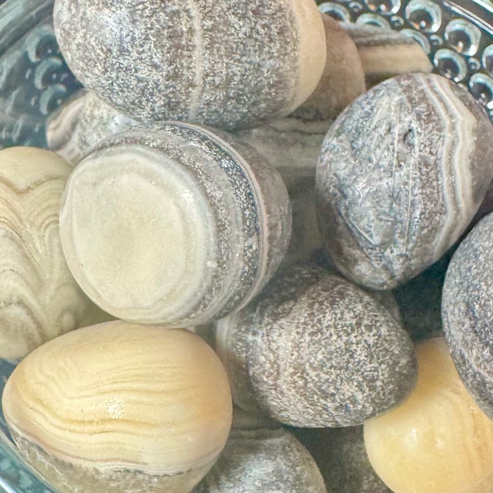 Lemon Zebra Calcite Tumble